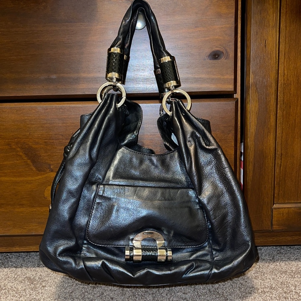 Michael Kors collection bag with real Python